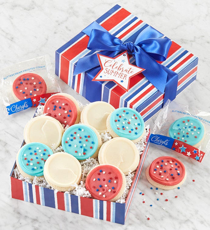 Patriotic Cookie Gift Box